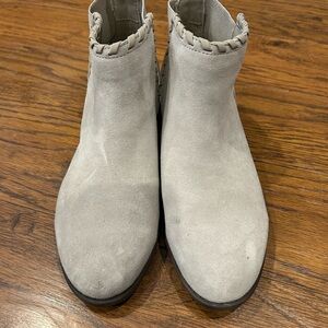 BOBS from Skechers Women's Gray Ankle Booties